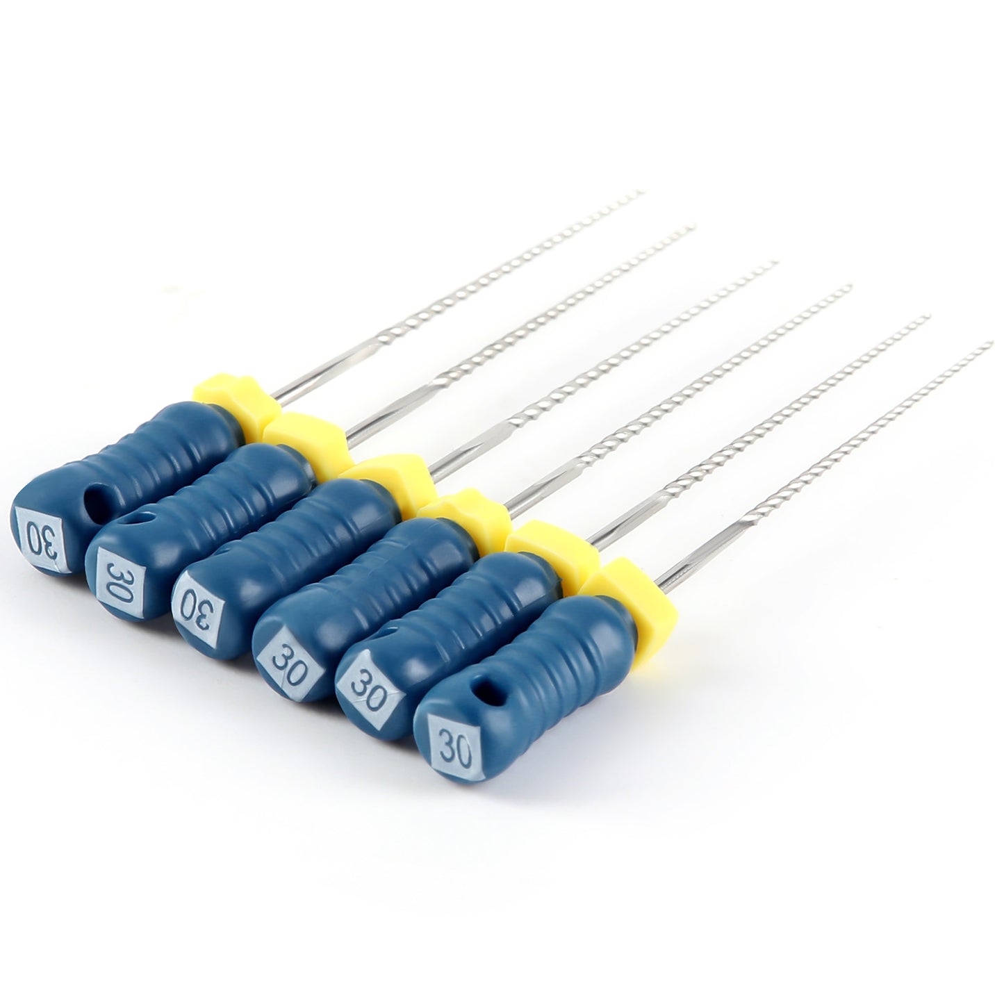 JMU HAND USE FILES, K-FILES, Stainless Steel, 21mm, 6pcs/Pk