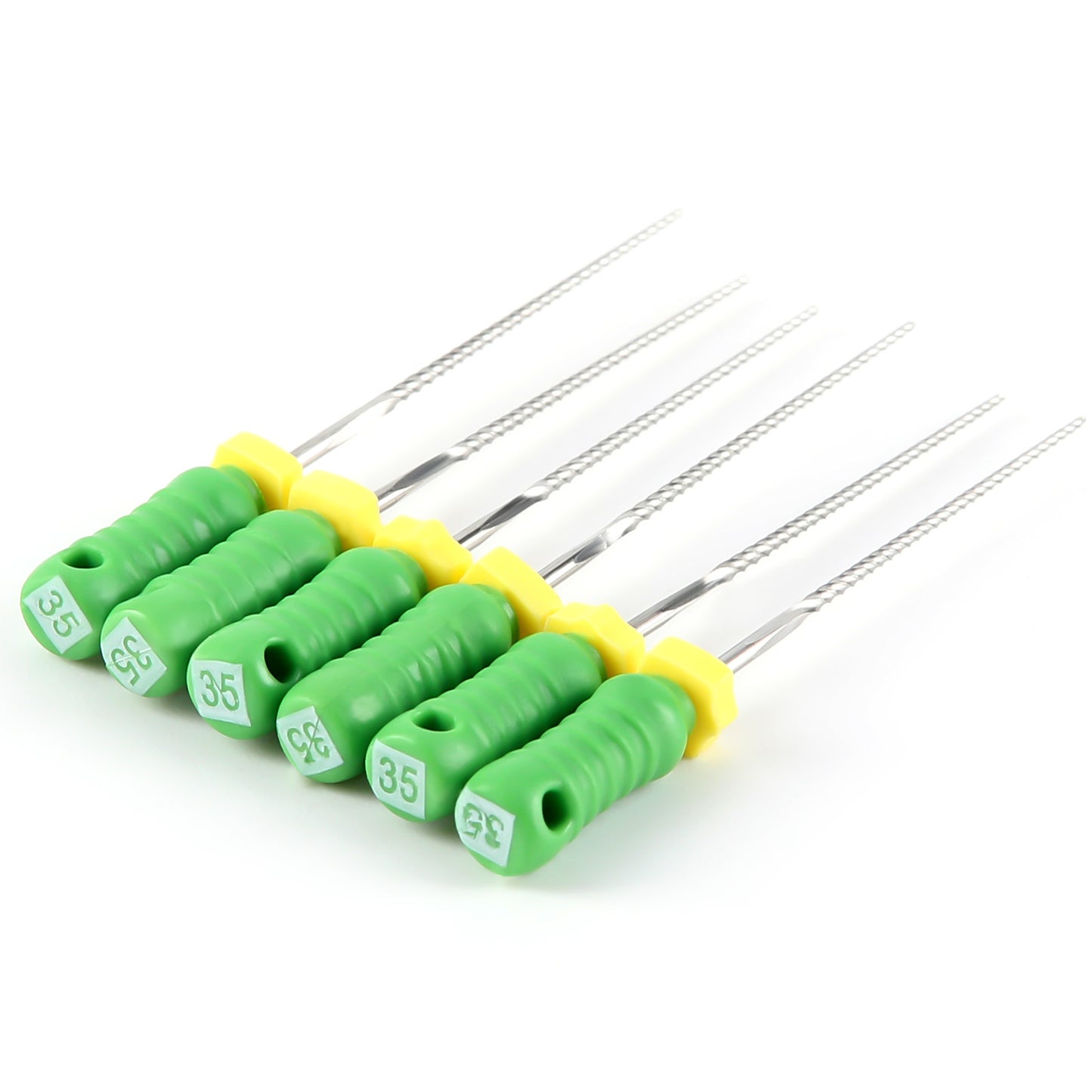 JMU HAND USE FILES, K-FILES, Stainless Steel, 21mm, 6pcs/Pk