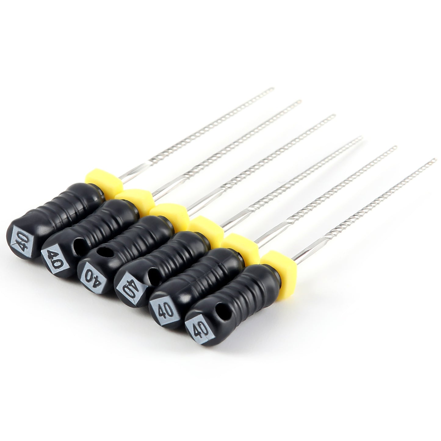 JMU HAND USE FILES, K-FILES, Stainless Steel, 21mm, 6pcs/Pk