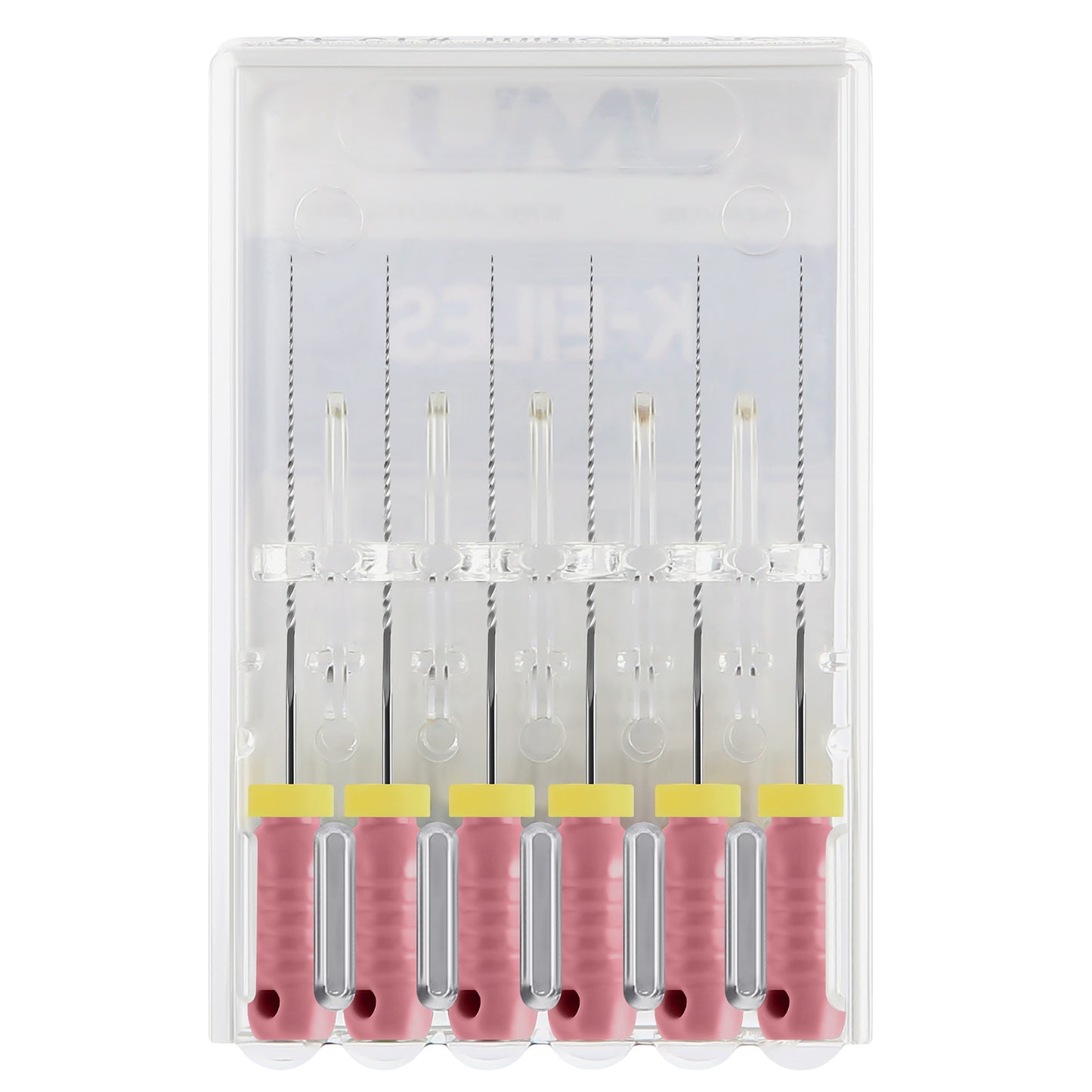 JMU HAND USE FILES, K-FILES, Stainless Steel, 21mm, 6pcs/Pk