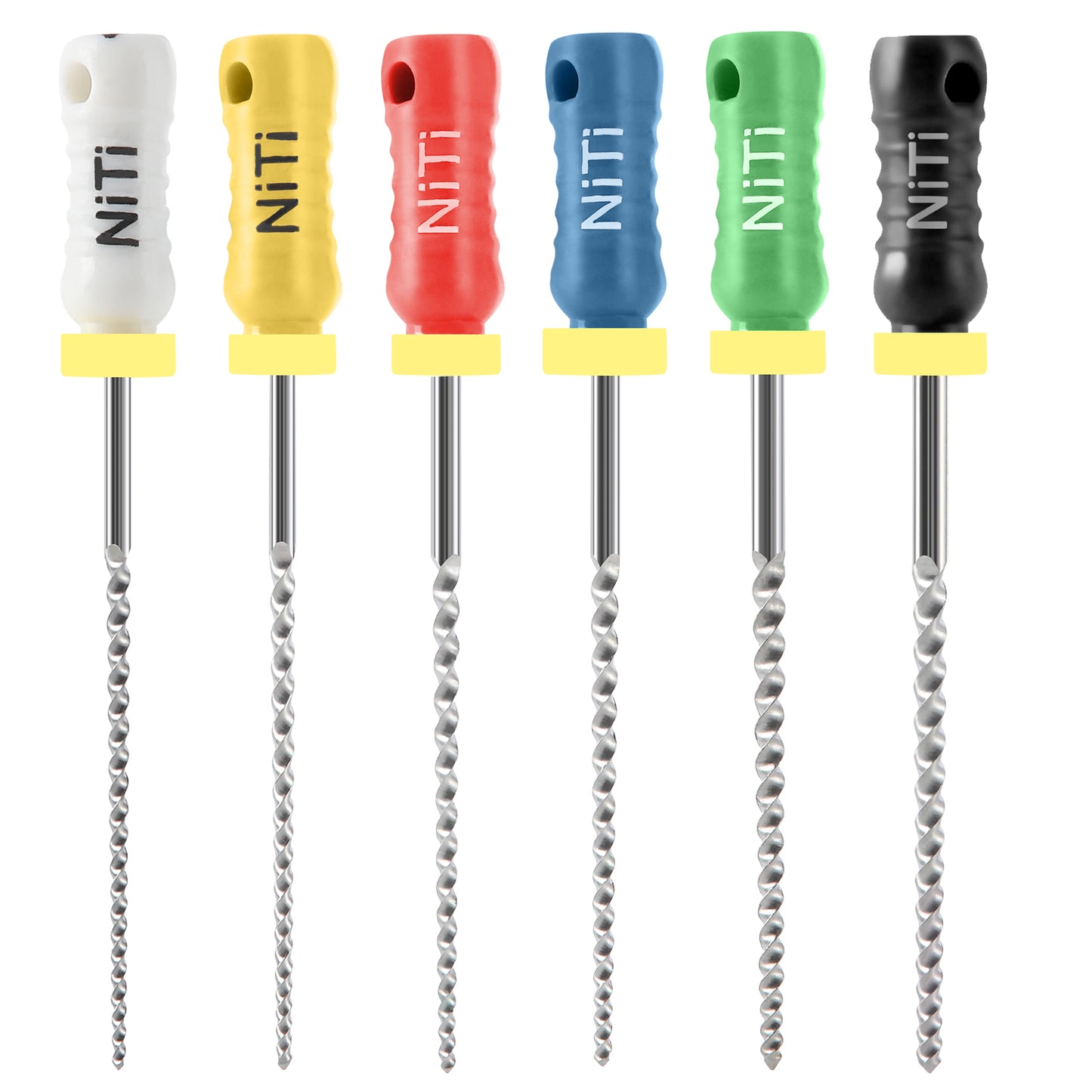 JMU NiTi Hand Use Reamers #15,#20,#25,#30,#35,#40(25mm)