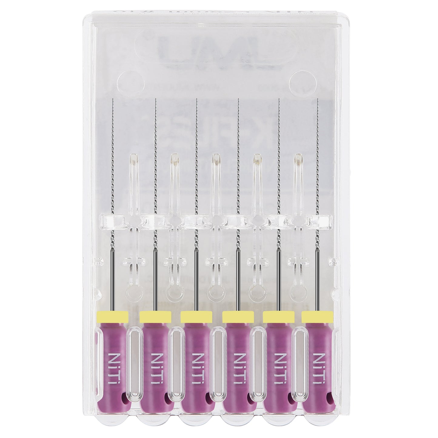 JMU HAND USE FILES, K-FILES, Nickel Titanium, (25mm),6pcs/Pk