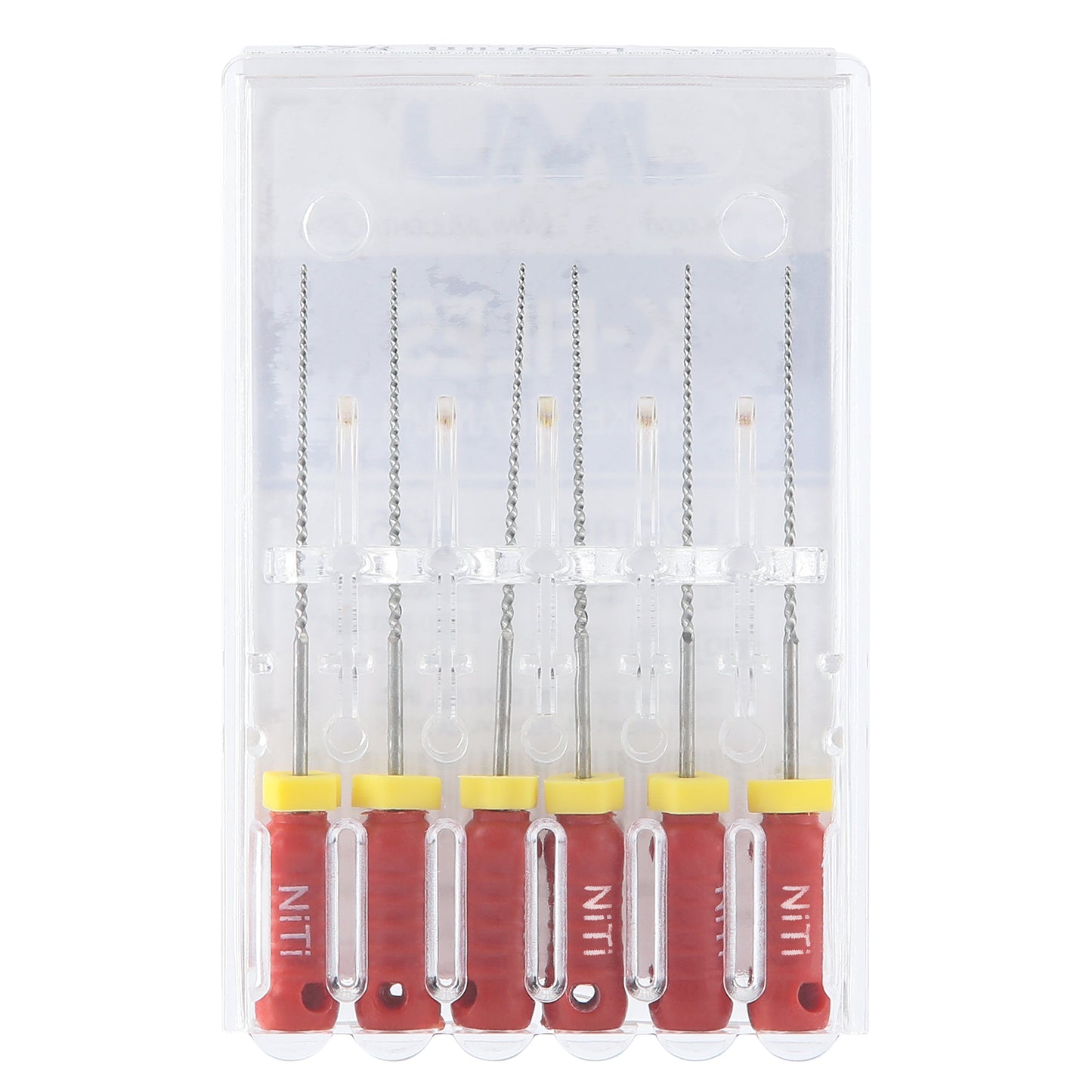 JMU HAND USE FILES, K-FILES, Nickel Titanium, (25mm),6pcs/Pk