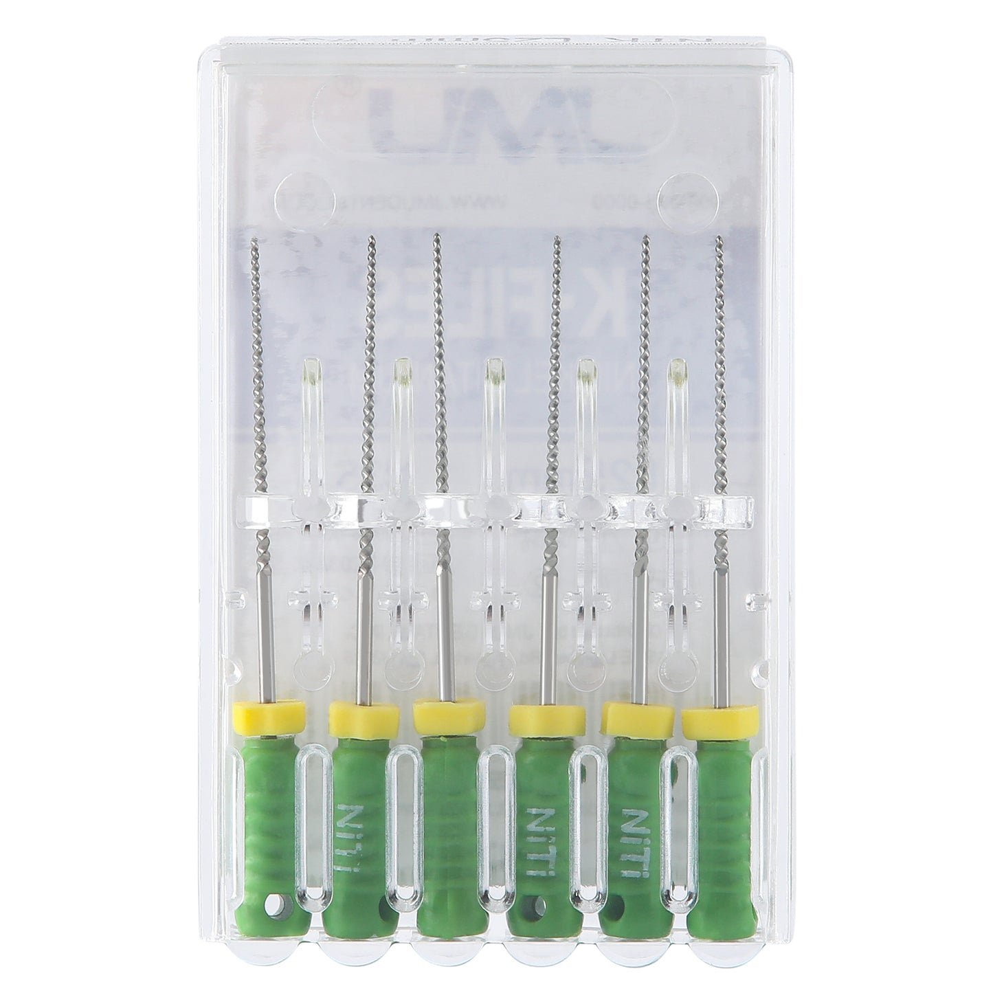 JMU HAND USE FILES, K-FILES, Nickel Titanium, (25mm),6pcs/Pk