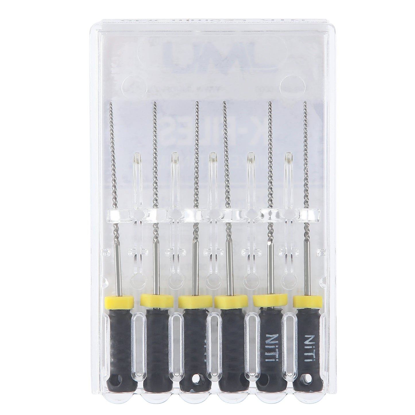 JMU HAND USE FILES, K-FILES, Nickel Titanium, (25mm),6pcs/Pk