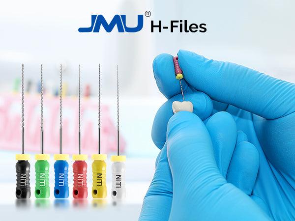 JMU HAND USE FILES, K-FILES, Nickel Titanium, (25mm),6pcs/Pk