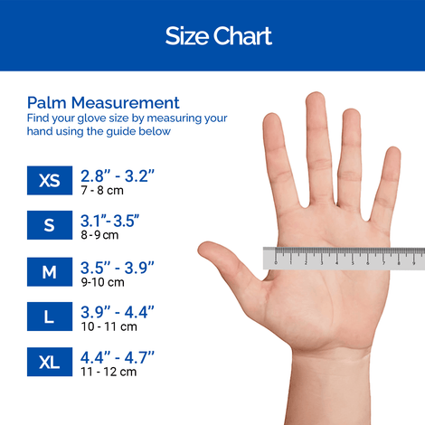 JMU Premium Latex Examination Gloves, Polymer Coasted, Powder-free, Non-Sterile, White, 100pcs/box