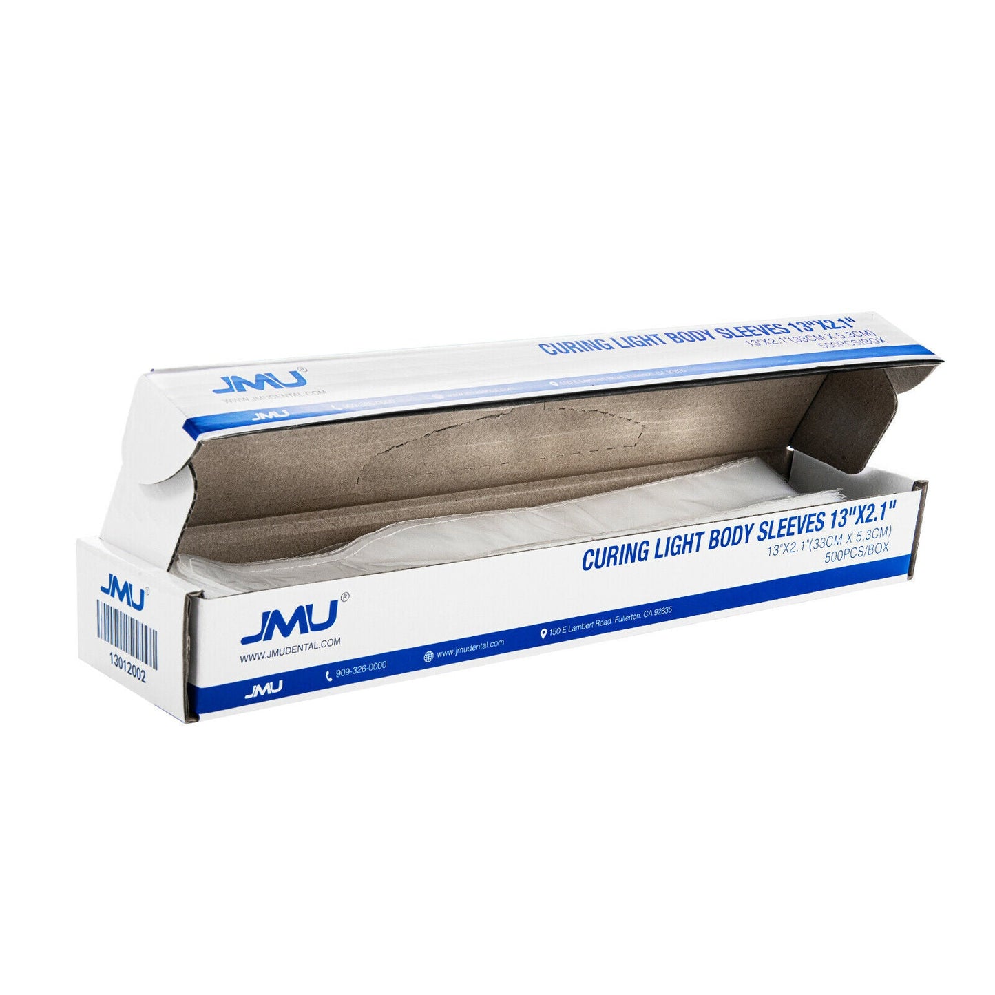 JMU Disposable Dental Curing Light Body Sleeves 500Pcs/Box - JMU DENTAL INC