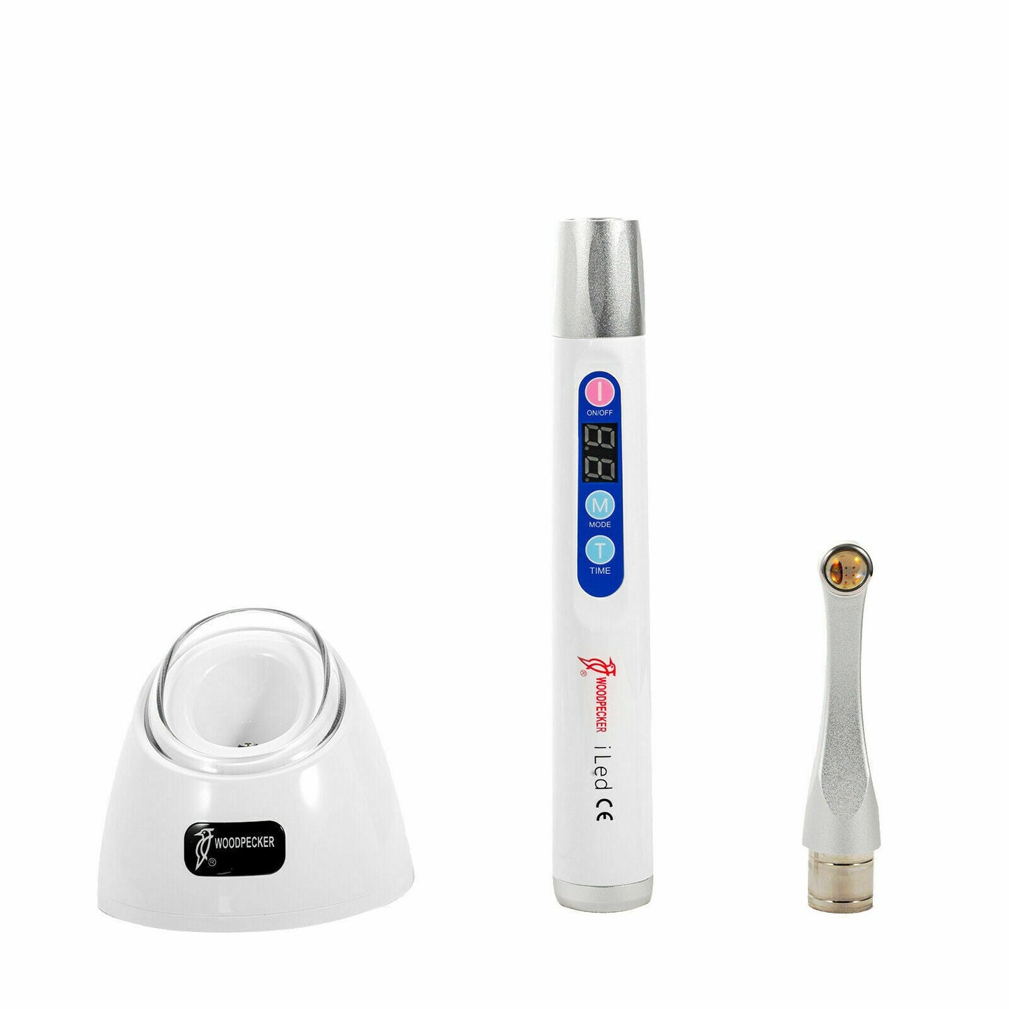 Woodpecker Dental Wireless ILED MAX Curing Light 360° Rotary Upgraded 3000mW/cm2 - JMU DENTAL INC