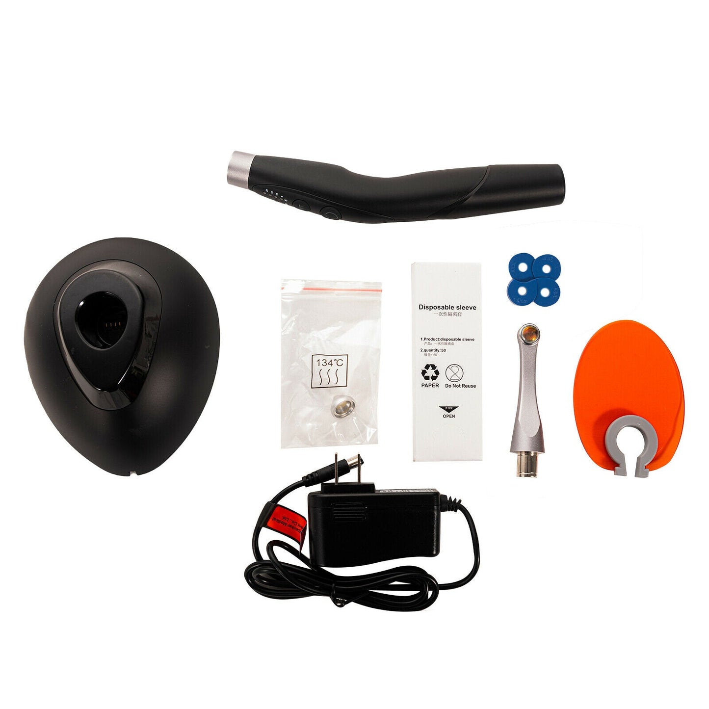 Woodpecker Dental O-Light O-Light II O-Light Max LED Curing Light Wireless 1 Sec Curing 3000mW/cm2 - JMU DENTAL INC