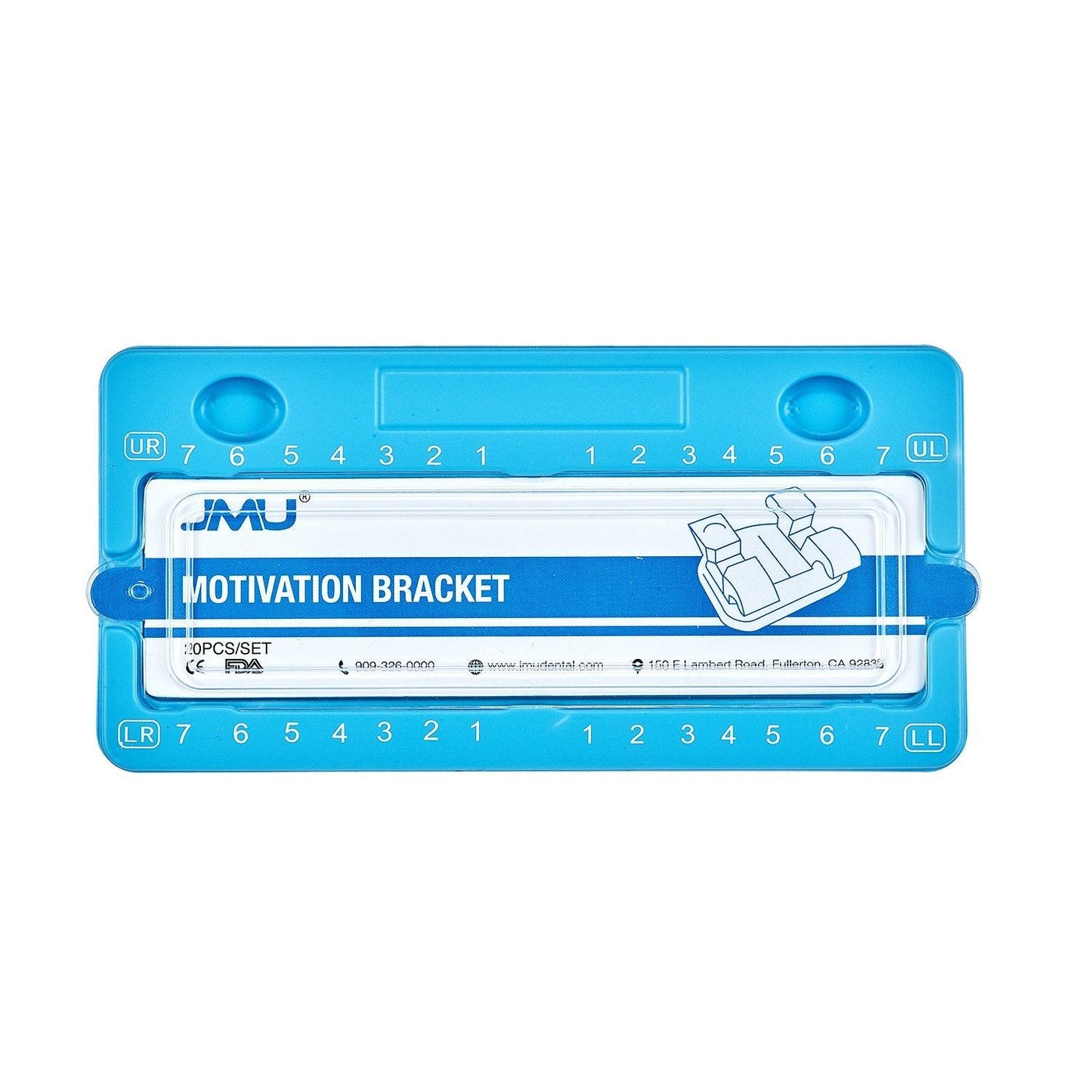 JMU Dental Orthodontic Trumpet Bracket MIM STD - JMU DENTAL INC