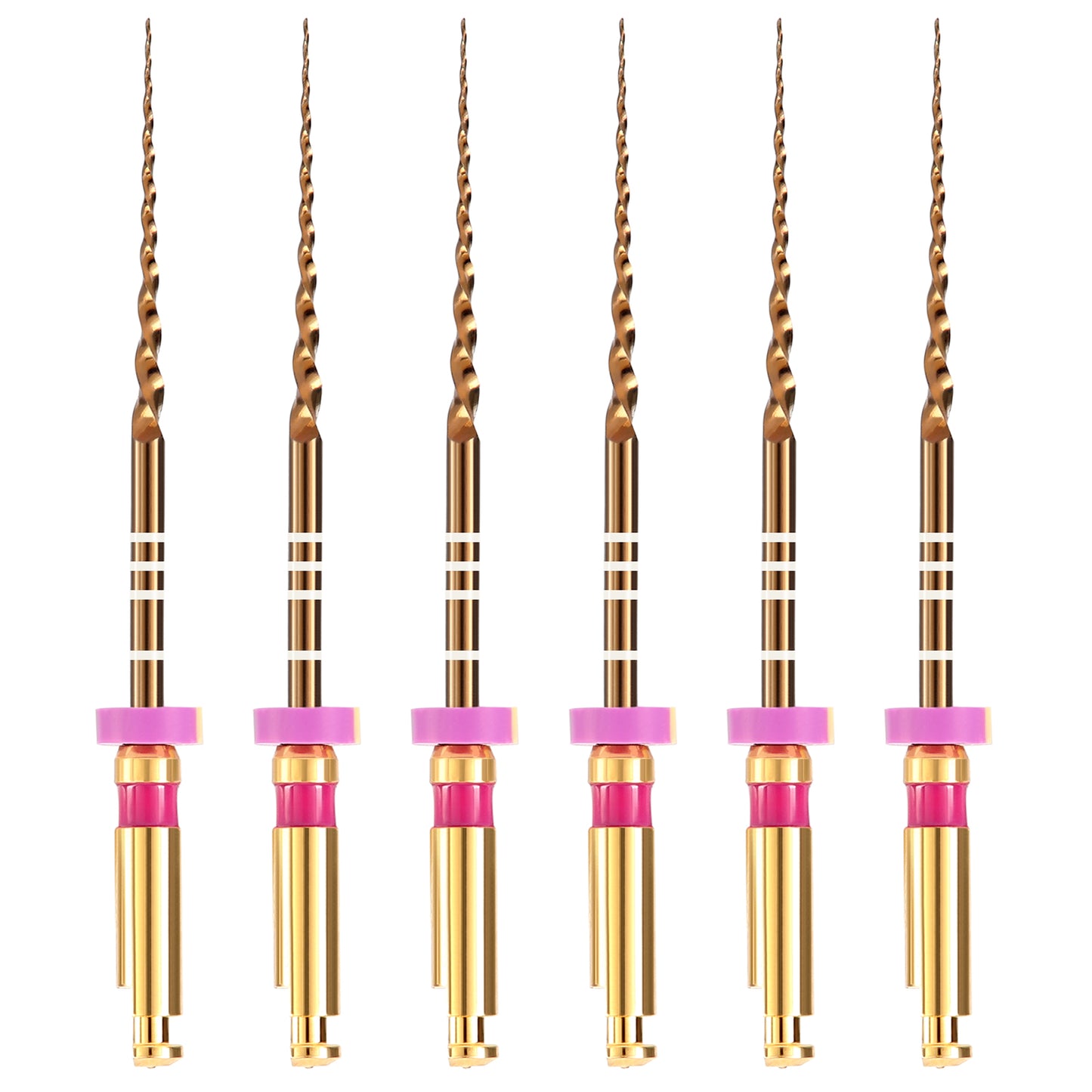 JMU NITI ROTARY FILES, PT-G SUPER FILES, Sterilized Packing, 6pcs/Pk