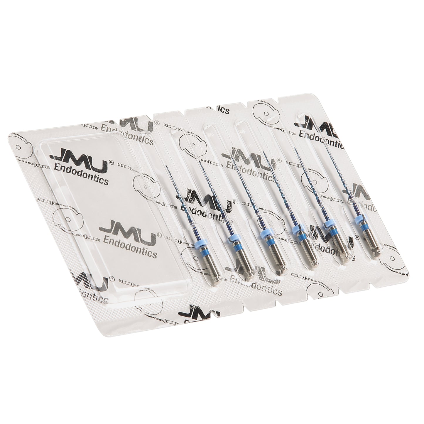 JMU NITI ROTARY FILES, VT-B UPG FILES, Sterilized Packing, 6pcs/Pk, #PRO-FLEXI FILES (BLUE)