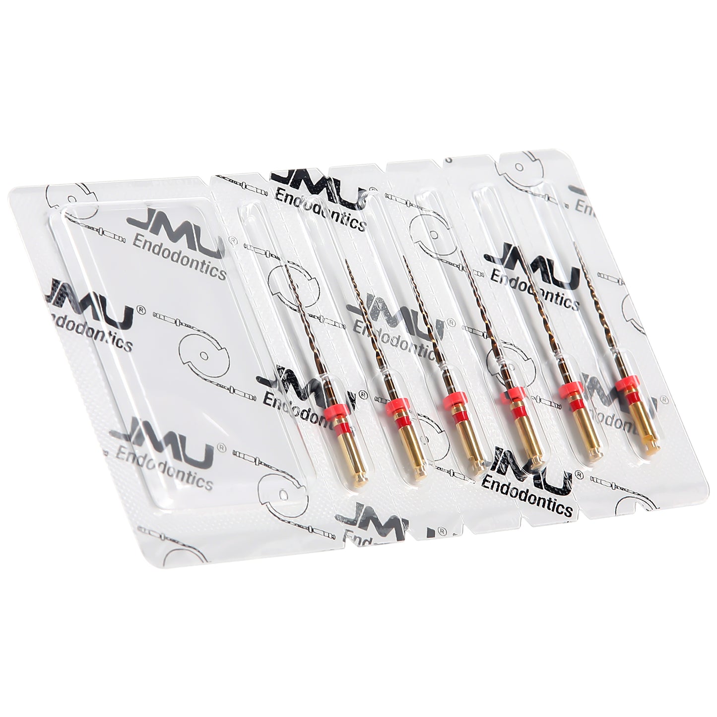 JMU NITI ROTARY FILES, PT-G SUPER FILES, Sterilized Packing, 6pcs/Pk