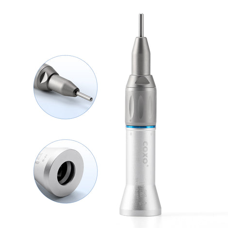 COXO CX235-2F Low-speed Handpiece, 1:1 External, Straight Handpiece, Max.40,000rpm. #S-2F