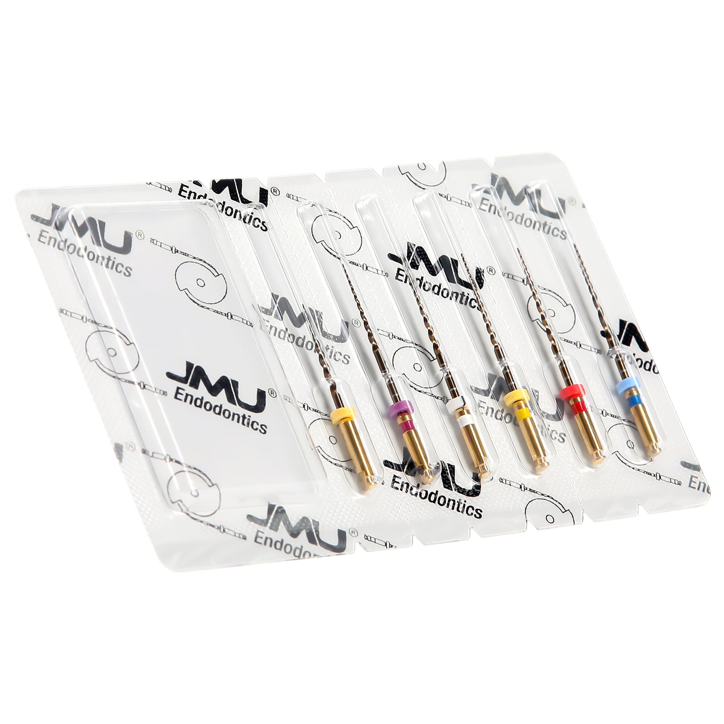 JMU NITI ROTARY FILES, PT-G SUPER FILES, Sterilized Packing, 6pcs/Pk