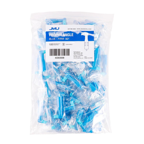 JMU Prophy Angle Soft Cup and Firm Cup, 100pcs/pack, individual bags