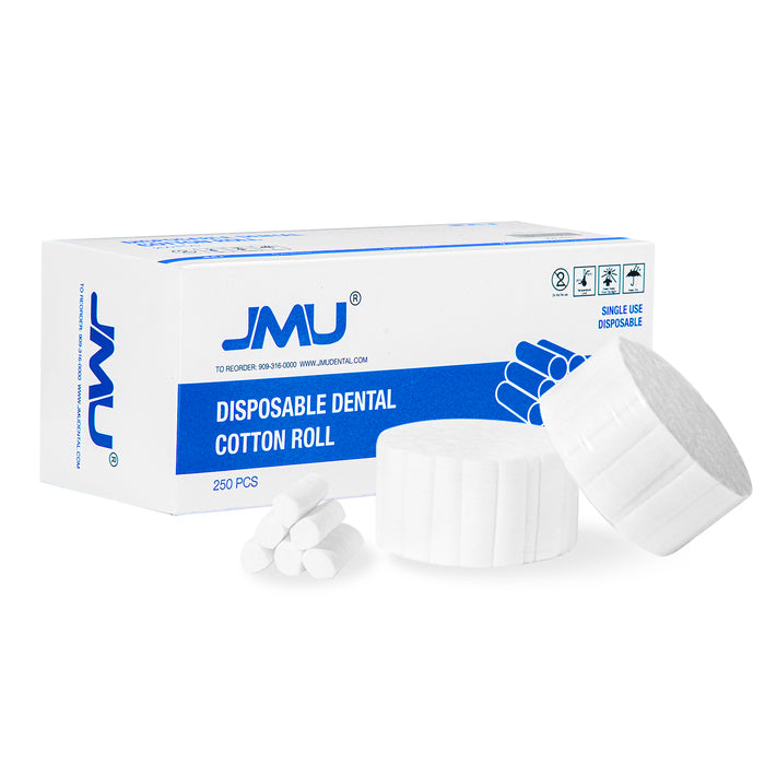 JMU Disposable Dental Cotton Rolls 1.5" Long 2000/Box