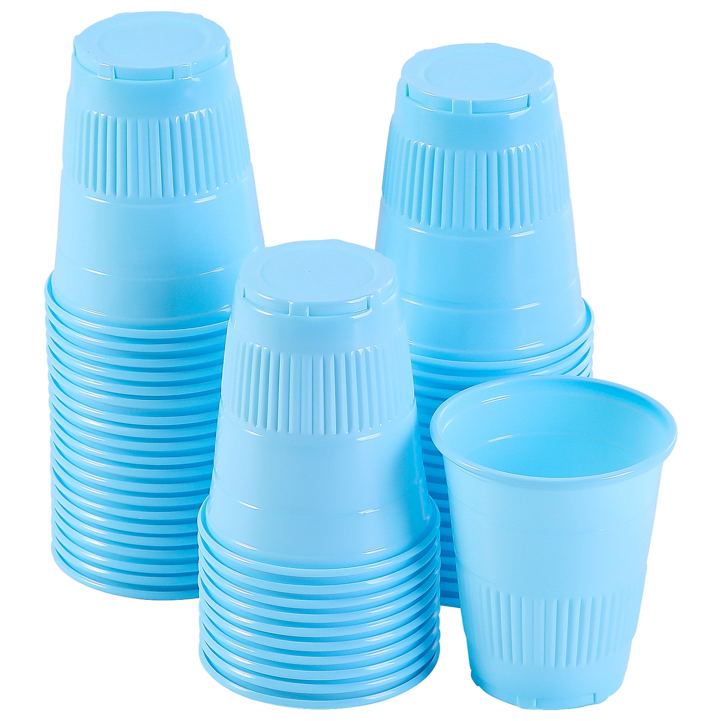 Dental Plastic Disposable 5oz Drinking Cup BLUE