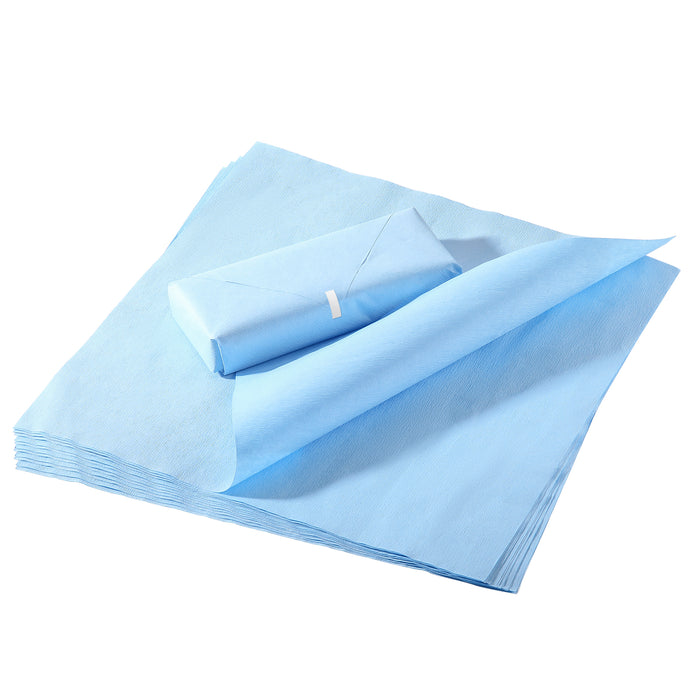 JMU CSR Wraps Autoclave Sterilization Wrap Sheets Crepe Paper 60grams 100pcs/bag