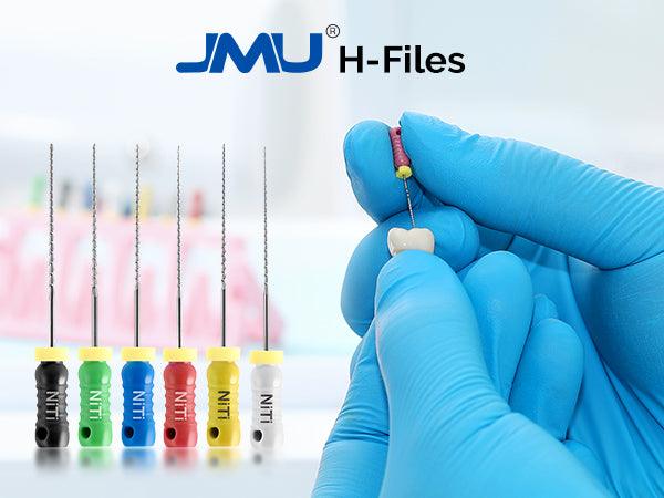 JMU HAND USE FILES, K-FILES, Nickel Titanium, (28mm),6pcs/Pk