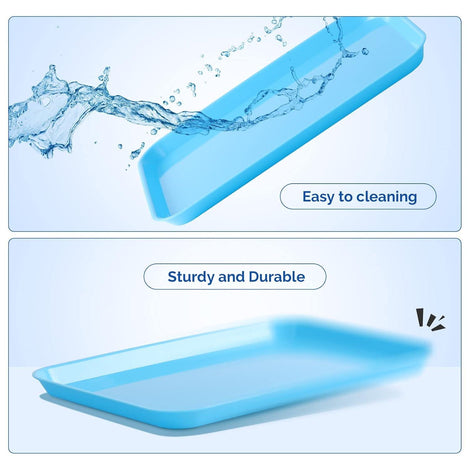 JMU Dental Plastic Tray Autoclavable Size B 13.25"x9.75"