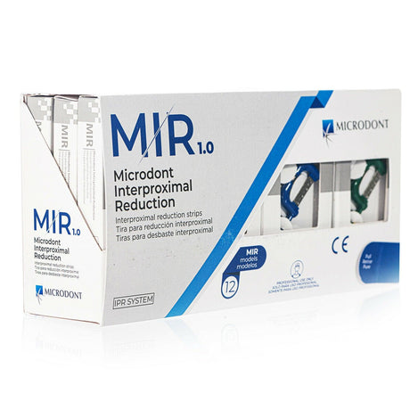 Microdont Dental Ortho Interproximal Reduction IPR Strip Kit 12/Pack