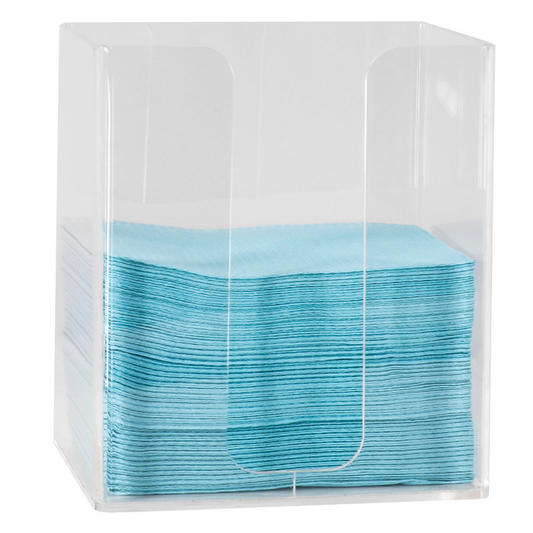 JMU Dental Acrylic Dental Bib Dispenser Organizer