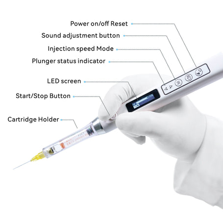 Woodpecker Star Pen Electronic Anesthesia Delivery Syringe System