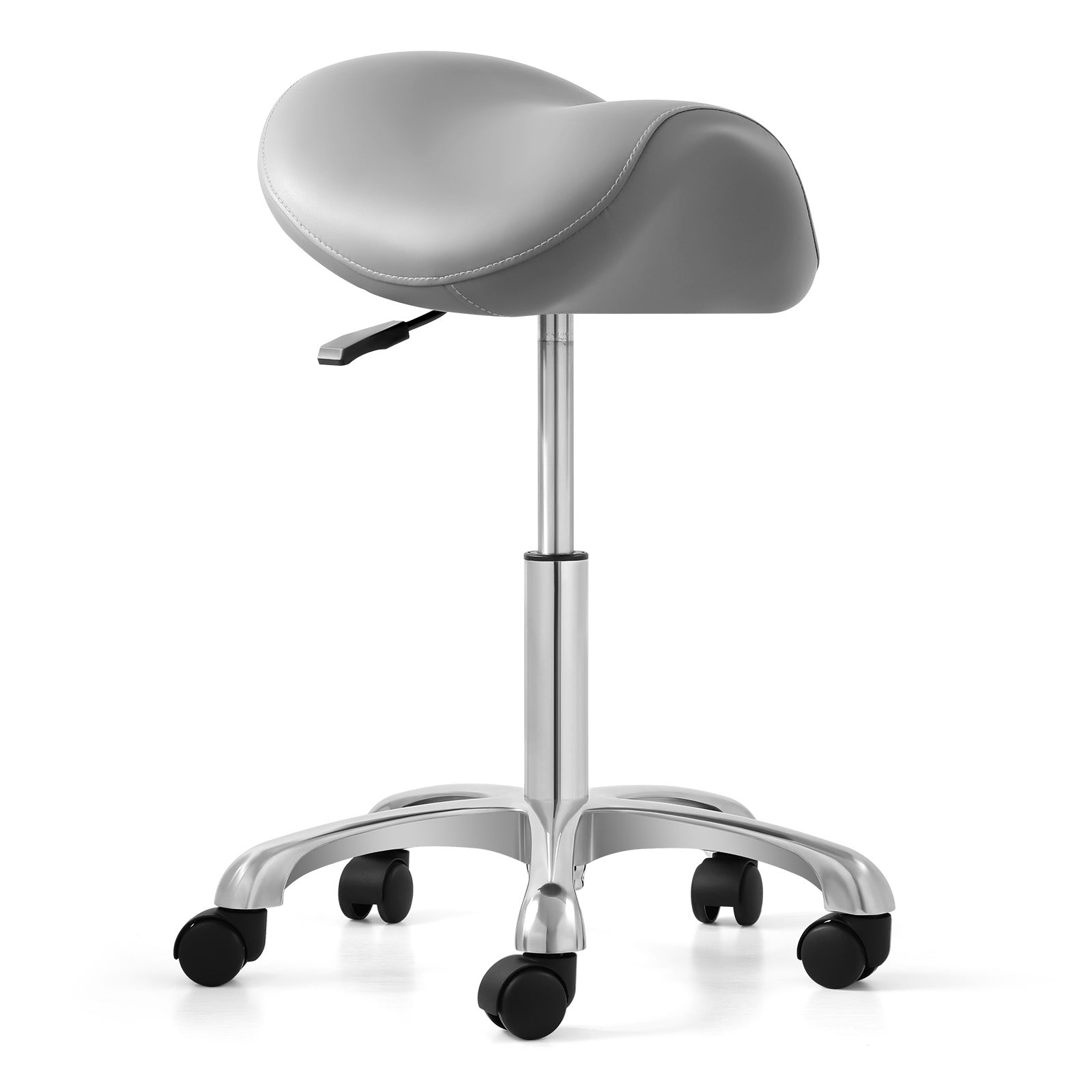 JMU Dental Ergonomic Saddle Stool Rolling Exam Chair Adjustable Height - JMU DENTAL INC