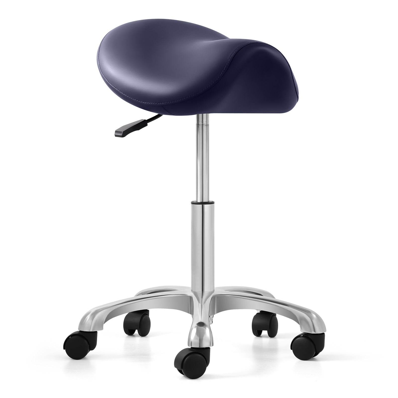 JMU Dental Ergonomic Saddle Stool Rolling Exam Chair Adjustable Height - JMU DENTAL INC