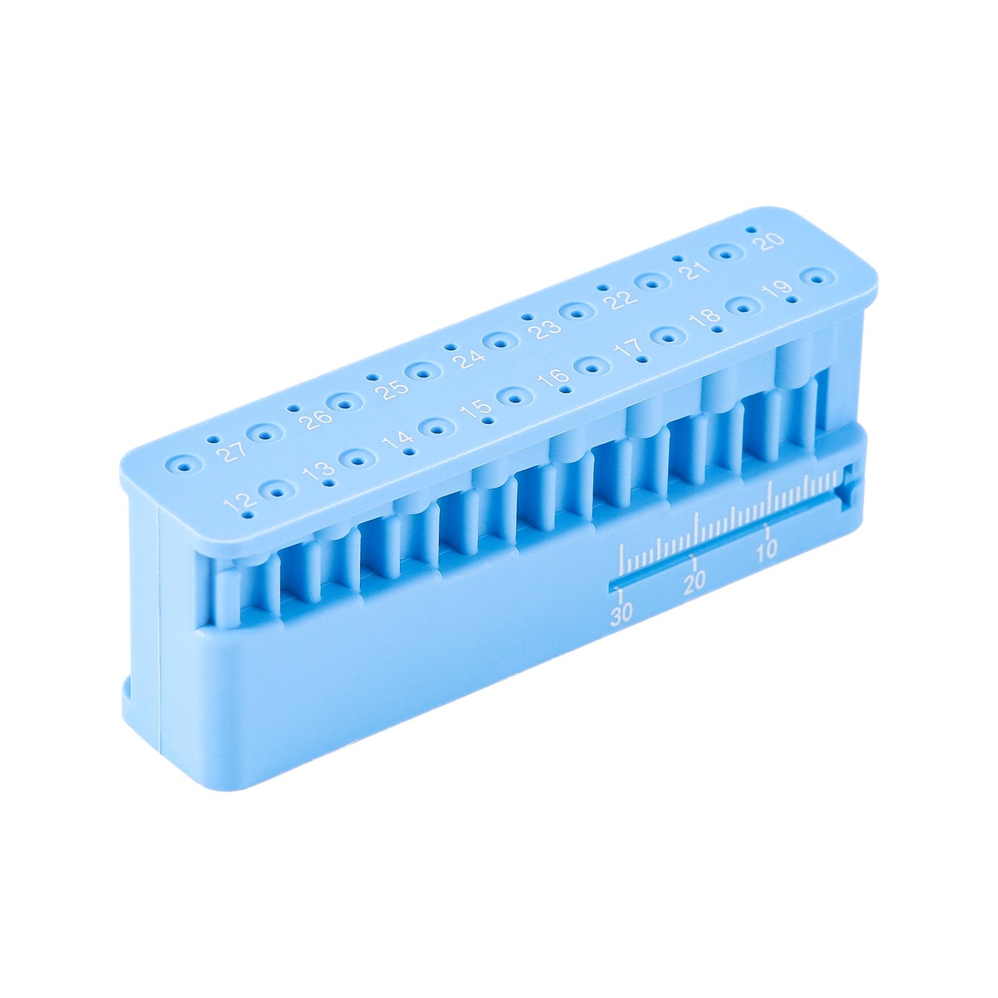 Dental Plastic File Holder with Measuring