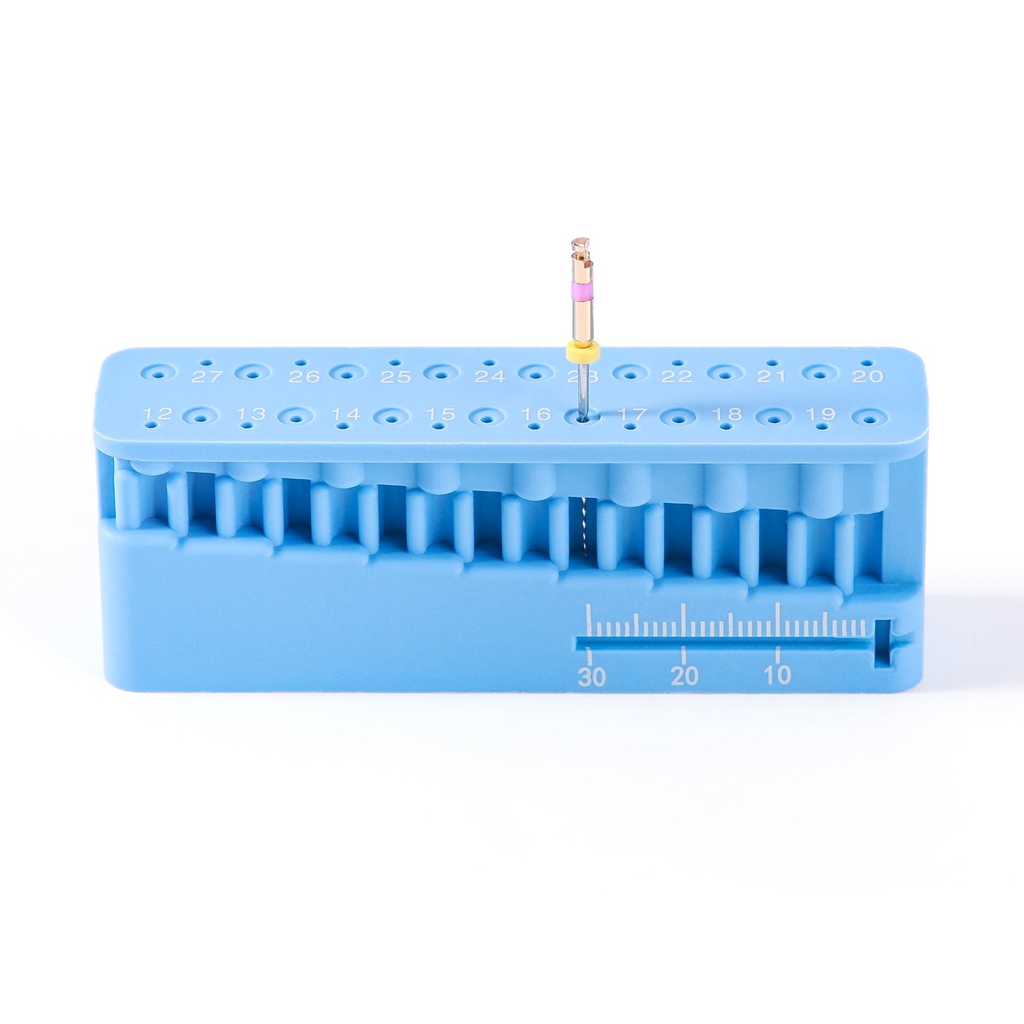 Dental Plastic File Holder with Measuring