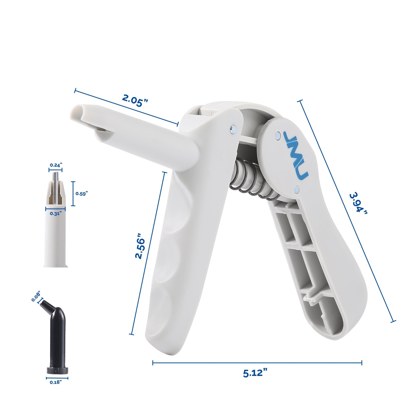 JMU Dental Composite Syringe Dispenser Gun