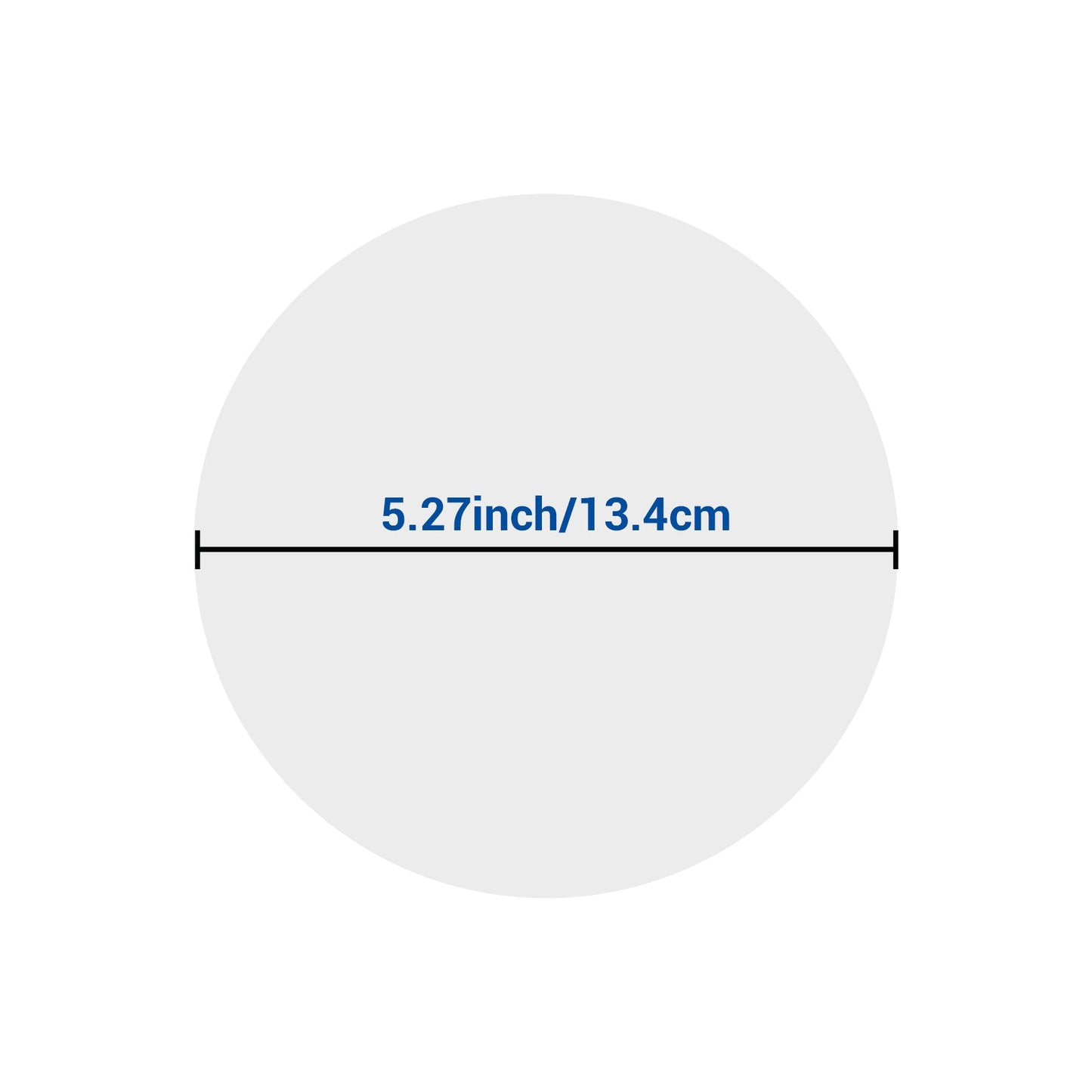 Bio-Art Dental Hard Crystal Plates Splint Thermoforming Material Round φ134mm for Vacuum Forming Machine - JMU DENTAL INC