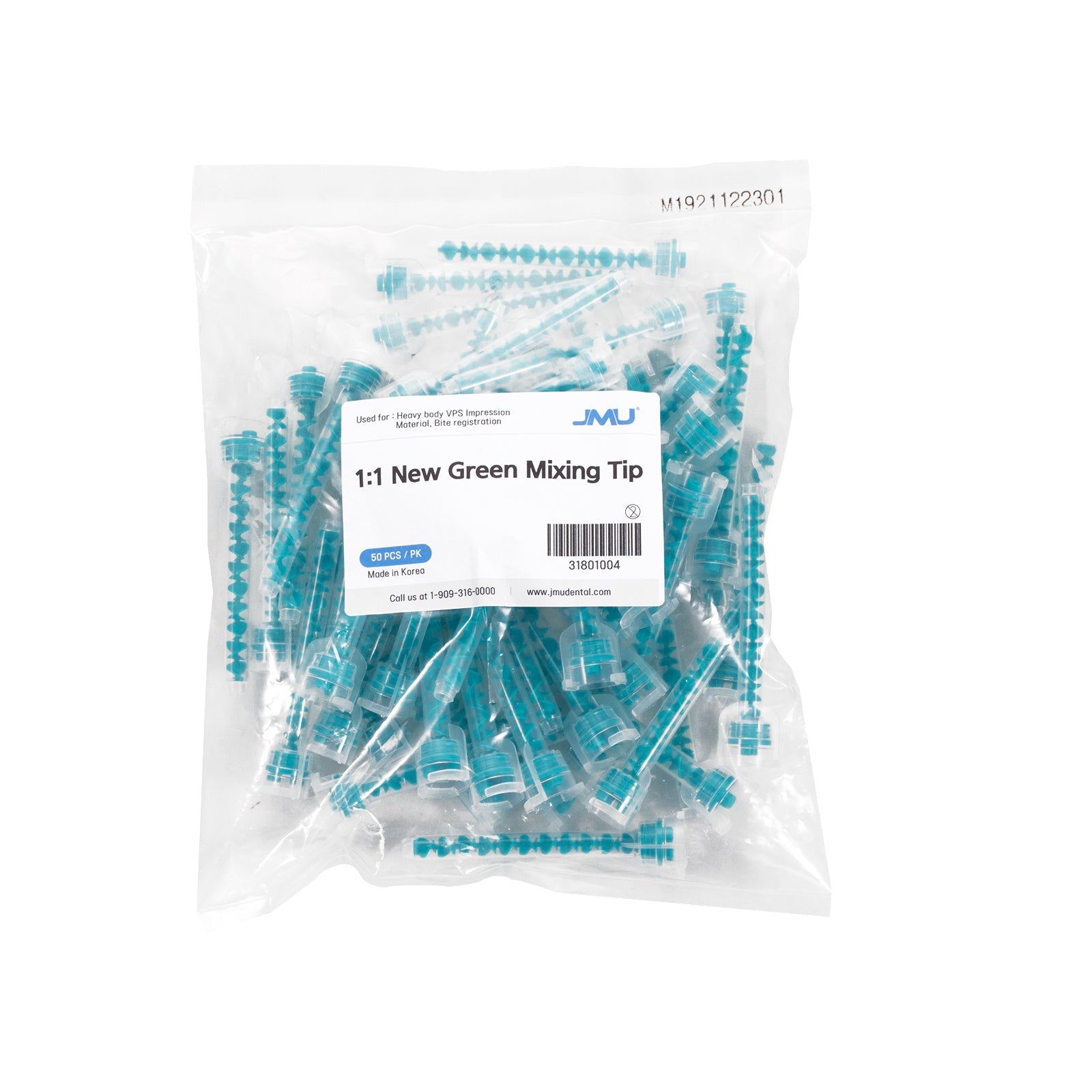 JMU Dental Impression Mixing Tips Oral Tips 50Pcs/Pk - JMU DENTAL INC