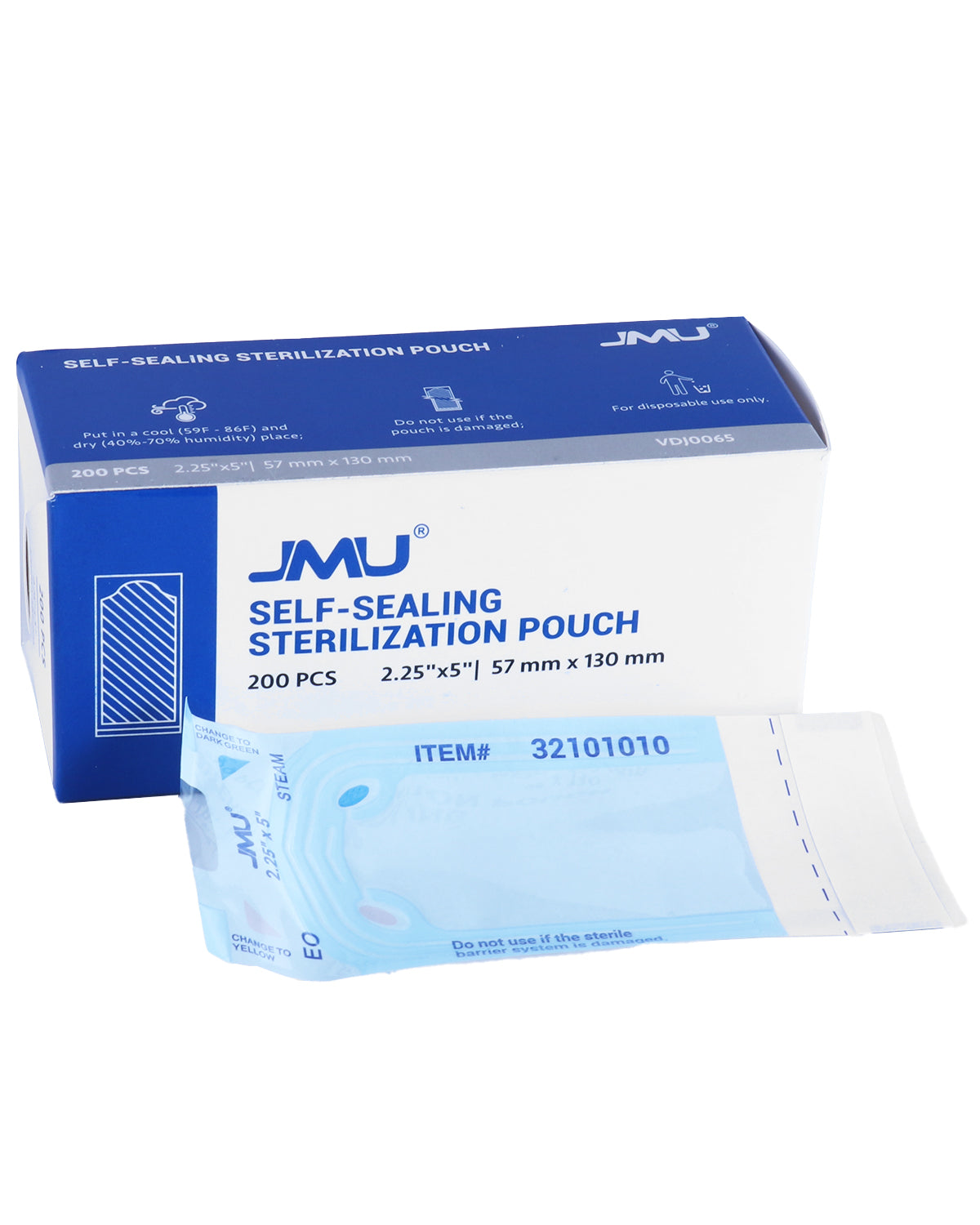 JMU Dental Self-Sealing Sterilization Pouches