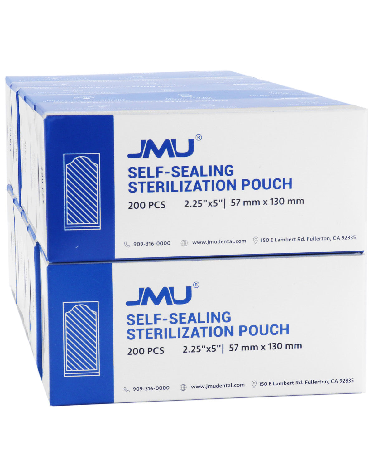 JMU Dental Self-Sealing Sterilization Pouches