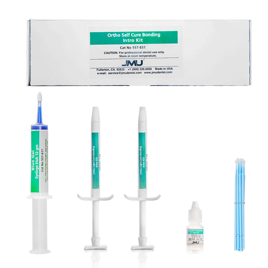 JMU Self-Cure Orthodontic Resin Adhesive Bonding Intro Kit For Bracket Braces - JMU DENTAL INC