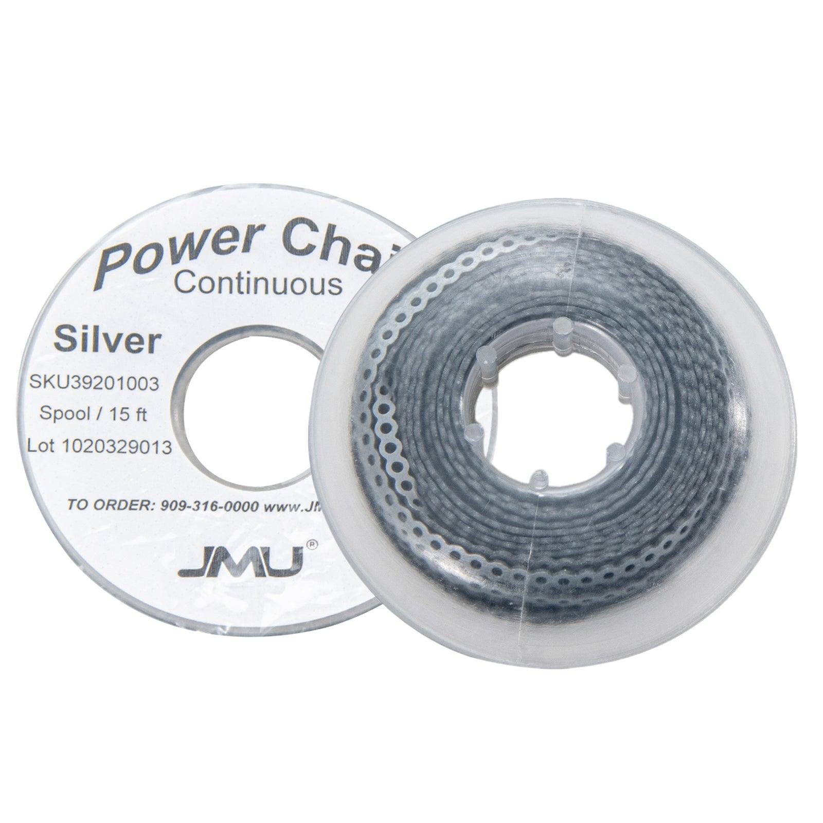 JMU Dental Orthodontic Elastic Power Chain 15ft/Spool - JMU DENTAL INC