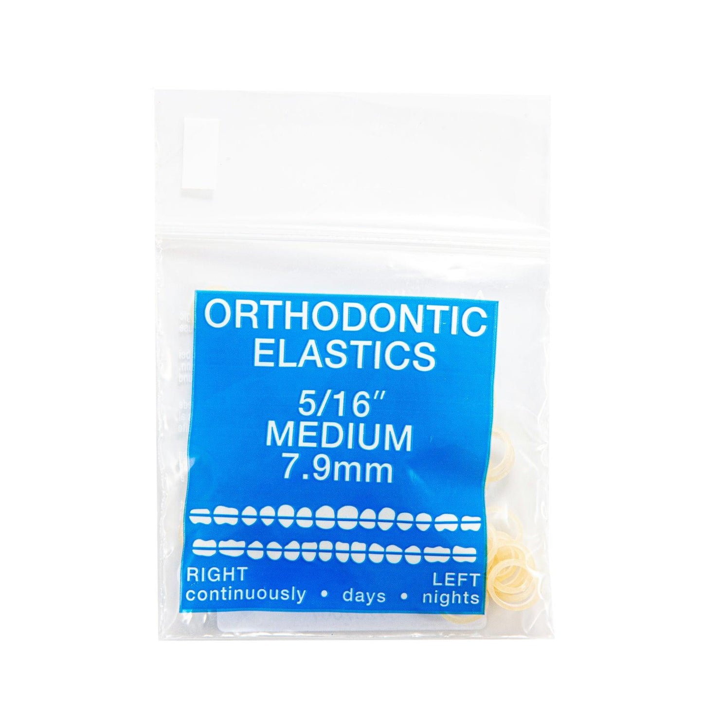 JMU Dental Orthodontic Intra Oral Elastic Latex - JMU DENTAL INC