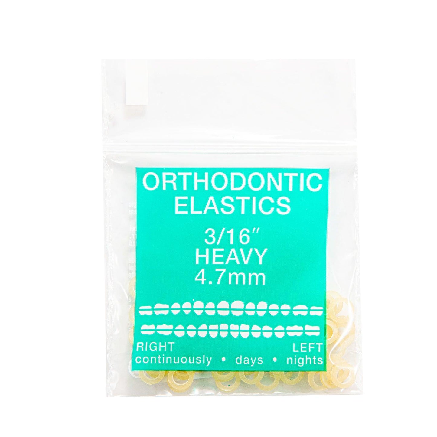 JMU Dental Orthodontic Intra Oral Elastic Latex - JMU DENTAL INC