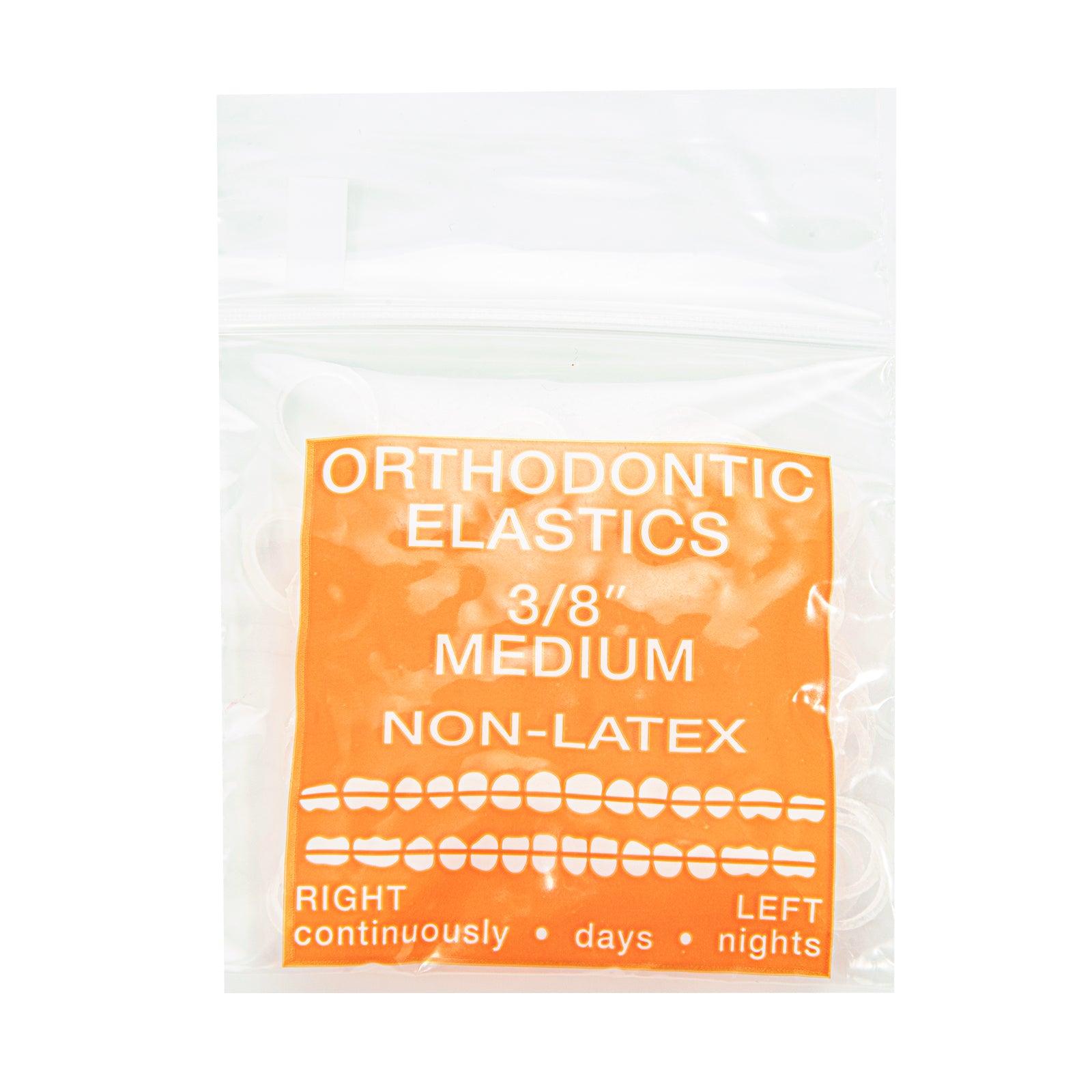 JMU Dental Orthodontic Intra Oral Elastic Latex Free 100/Bag - JMU DENTAL INC