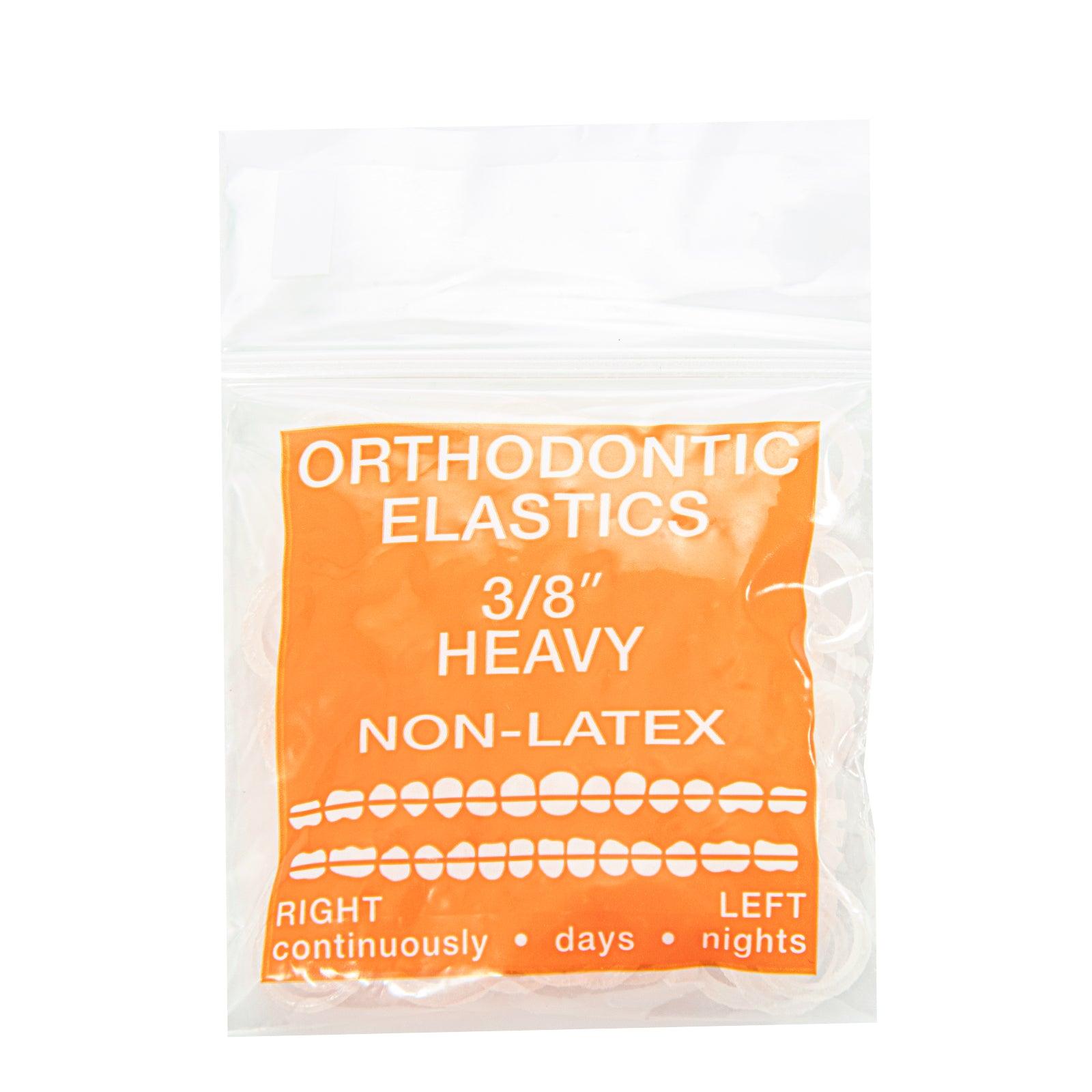 JMU Dental Orthodontic Intra Oral Elastic Latex Free 100/Bag - JMU DENTAL INC