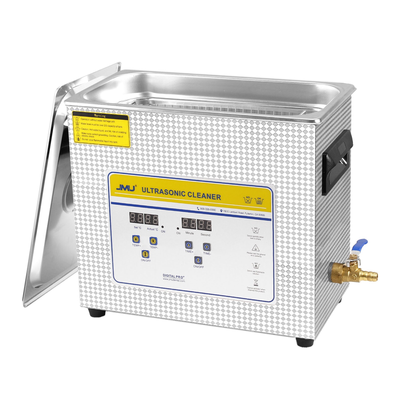 JMU Ultrasonic Cleaner 6.5L - JMU DENTAL INC