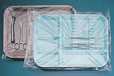 JMU Disposable Dental Plastic Tray Cover Clear PE Sleeve Size B Small 500/Box