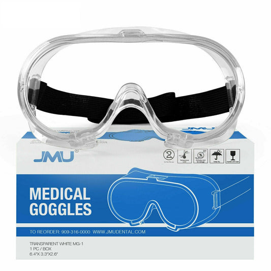 JMU Protective Medical Goggles Anti Fog MG-1 - JMU DENTAL INC