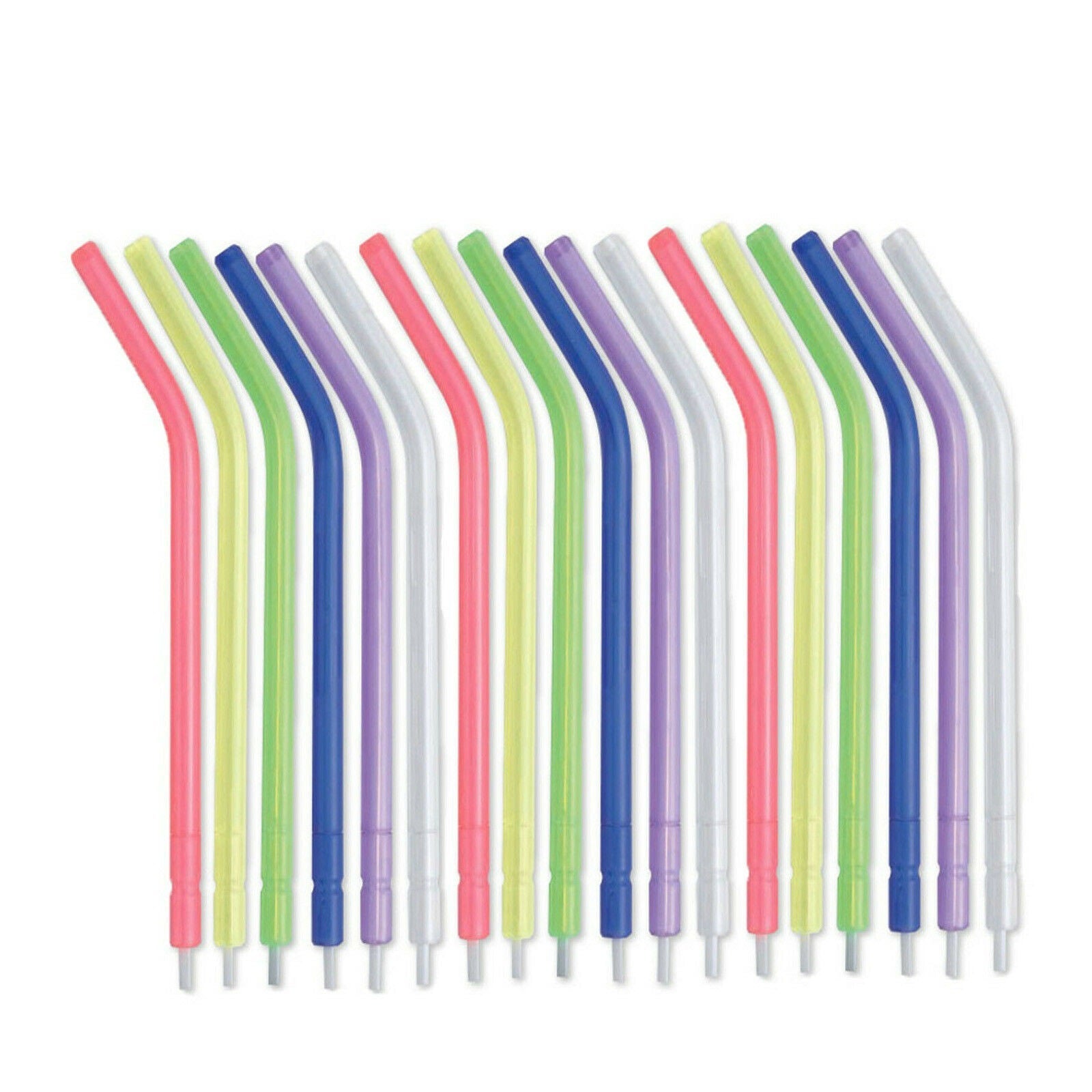 JMU Disposable Air Water Syringe Tips Plastic Mixed Colors Spray Nozzles 250/Pack - JMU DENTAL INC